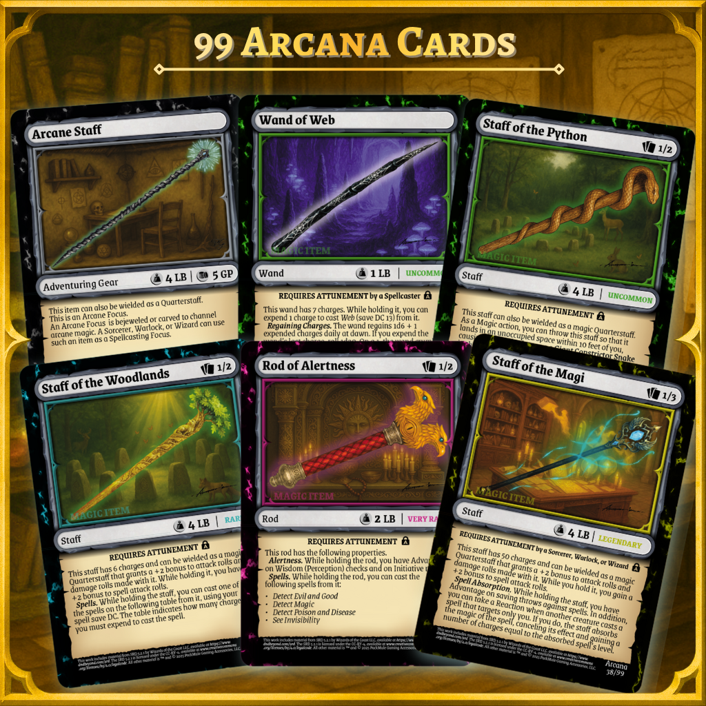 arcana spread